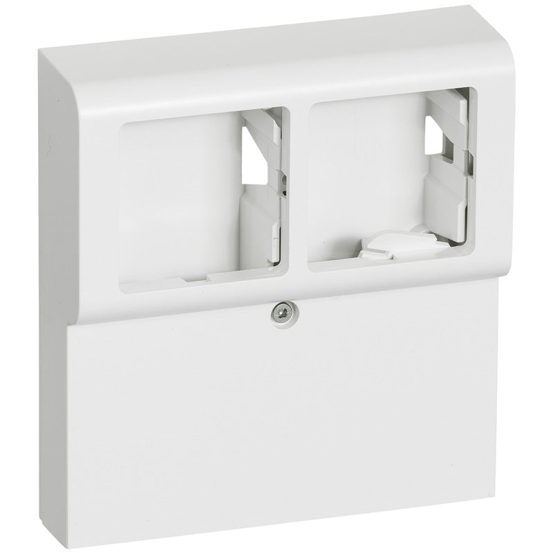 Panelunderlag softline 2 modul m. sprosse hvid