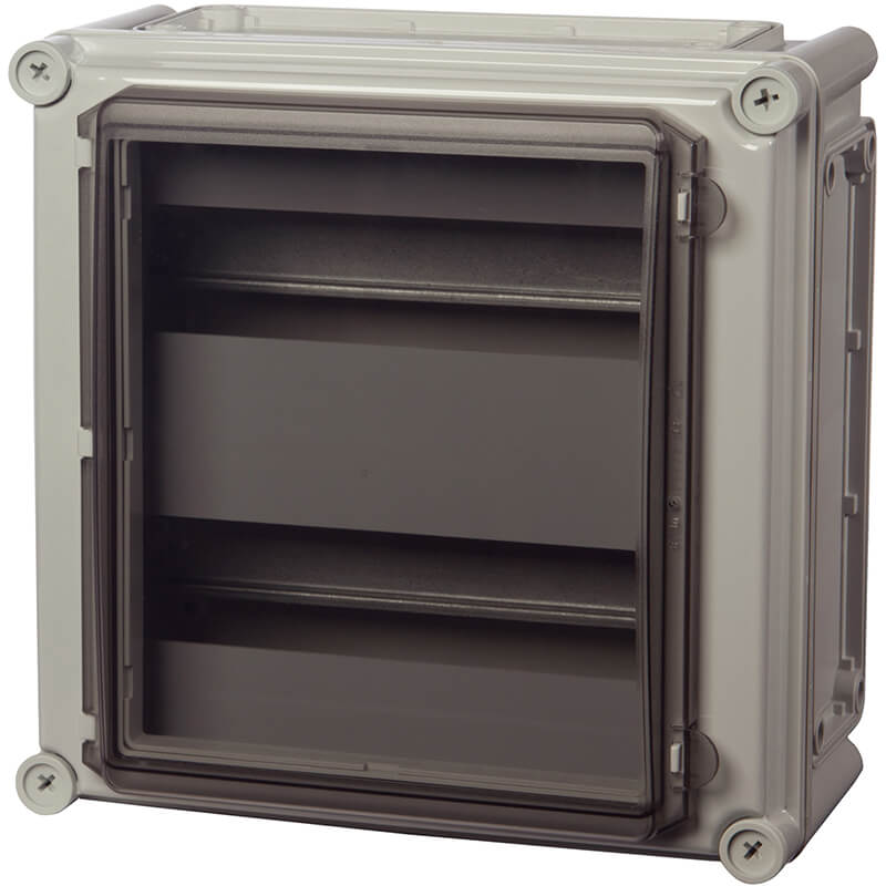 Fibox Dinskinne Tavle 2x12M Transparent Klaplåg