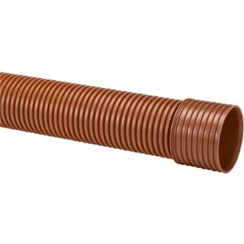 Uponor Double 400/351 x 3000 mm PP-rør m/muffe, SN8, u/gummiring