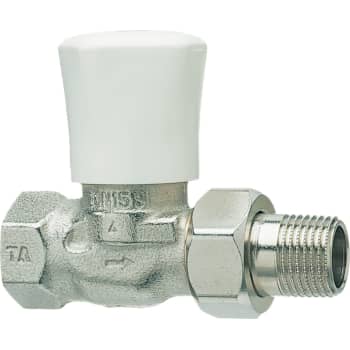 1/2" TA radiator ventil RVO-1 ligeløbende