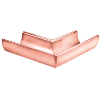 VMZINC gering 280mm indv/falset t/halvr rende kobber