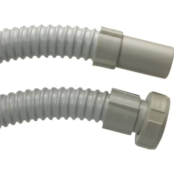 Afløbsslange 1.1/4" x 32 x 1000 mm grå