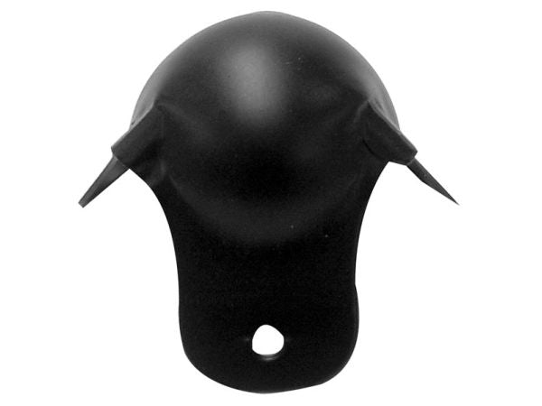 Højttaler kabinet hjørne, sort metal, 50mm x 90°