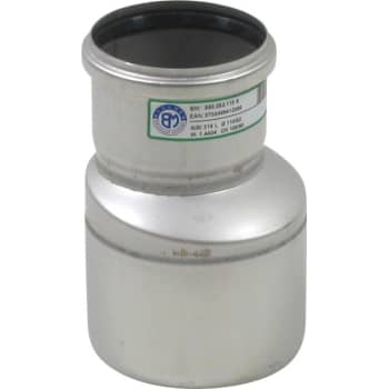 110 x 82 mm Overgang excentrisk syrefast AISI316L BLÜCHER