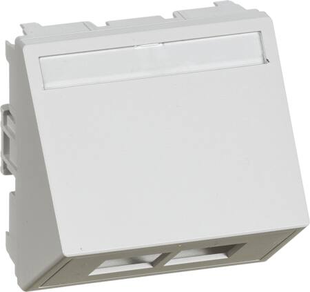 UDTAG 2XRJ45 KEYSTONE CL TP9 HV
