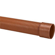 Uponor Double 400/351 x 3000 mm PP-rør m/muffe, SN8, u/gummiring