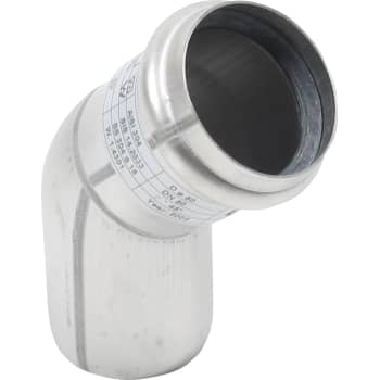Ø 50 mm x 45° Bøjning rustfri AISI304/EN1.4301 BLÜCHER