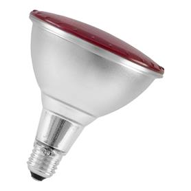 PAR38 LED pære - 230V / 15W, 50°, E27, Rød