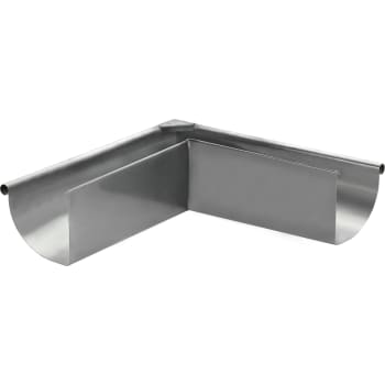 VMZINC udvendig gering til kvartrund tagrende -  333 mm