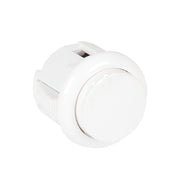 Arkade mikro trykkontakt med mikroswitch - Off-(On), Hvid