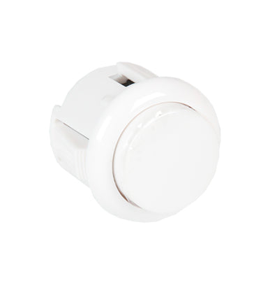 Arkade mikro trykkontakt med mikroswitch - Off-(On), Hvid