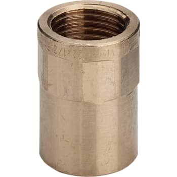 22 mm x 1/2" Lodde overgang muffe/muffe