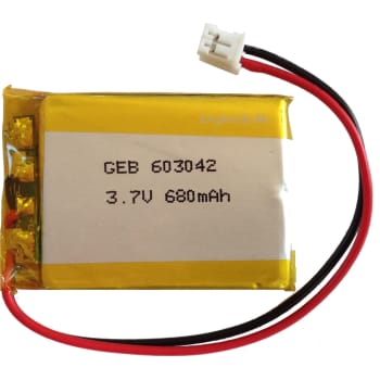 Batteri Backup for SMS-Styring