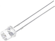 5mm HB LED - Rund, Varm Hvid vandklar (1560mcd 140°)