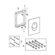 Betjeningsplade wc Skate Air 2-volumen