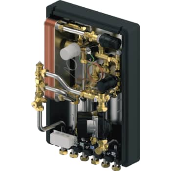 Uponor Combi Port INS UFH HA 19  fuldisoleret fjernvarmeunit