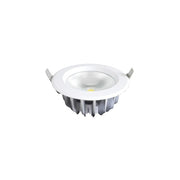 V-Tac 10W LED indbygningsspot - Erstatning for 90W - Ø12 cm hul - Ø13.5 cm mål - 230V - 1200lm - RA80