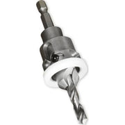 Undersænker med dybdestop, 1/4", 15 mm, 6,0 mm bor