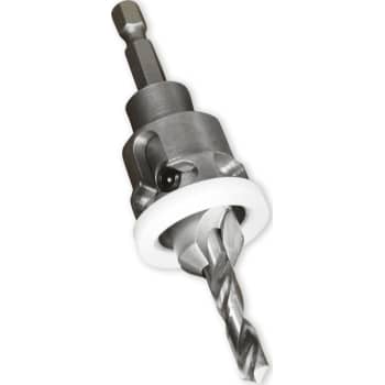 Undersænker med dybdestop, 1/4", 15 mm, 6,0 mm bor