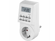 Tænd/slukur - Digital, Uge-programmerbar, CEE7/3 udtag