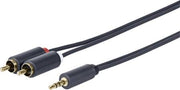 AUDIOKABEL 3,5MM MINIJACK - RCA H-H 5M