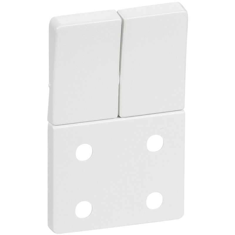 Fuga Tangent dobb stikkontakt hvid