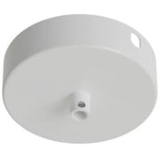 Calex metal loftroset m. 1 udtag, Ø100, mat hvid