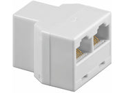 Modular forgrening - 1 x RJ45 (8P8C) hun til 2 x RJ45 hun