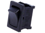 Vippekontakt - 1P ON-ON, spadeterminaler, 3A-250V, SORT