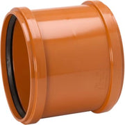 Uponor 250 mm PVC-kloakdobbeltmuffe