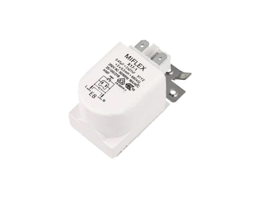 Netfilter kondensator - 250Vac 2x0,3mH Cx: 0,47uF Cy: 2x27nF