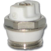 1/2" Forkromet luftskrue t/nøgle m/silikone