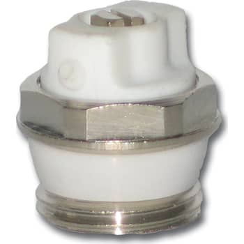 1/2" Forkromet luftskrue t/nøgle m/silikone