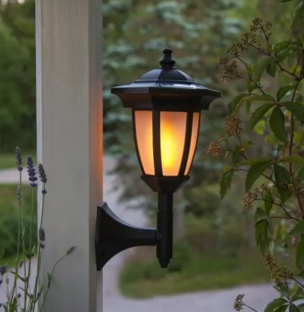 Star Trading Flamme 4-i-1 solcellelampe-sort