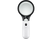 Forstørrelsesglas m. 1,75x / 12,25x dioptri, Ø75/22mm, LED