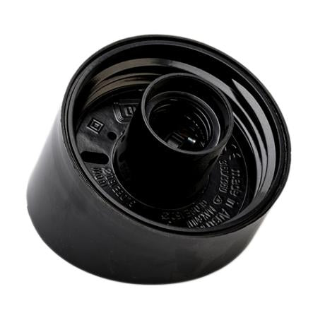 Armatur skrå sort Ø95 mm IP40