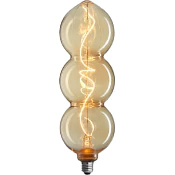 Triple gold 3-trin dæmpbar E27 4W 40 lumen 1800K