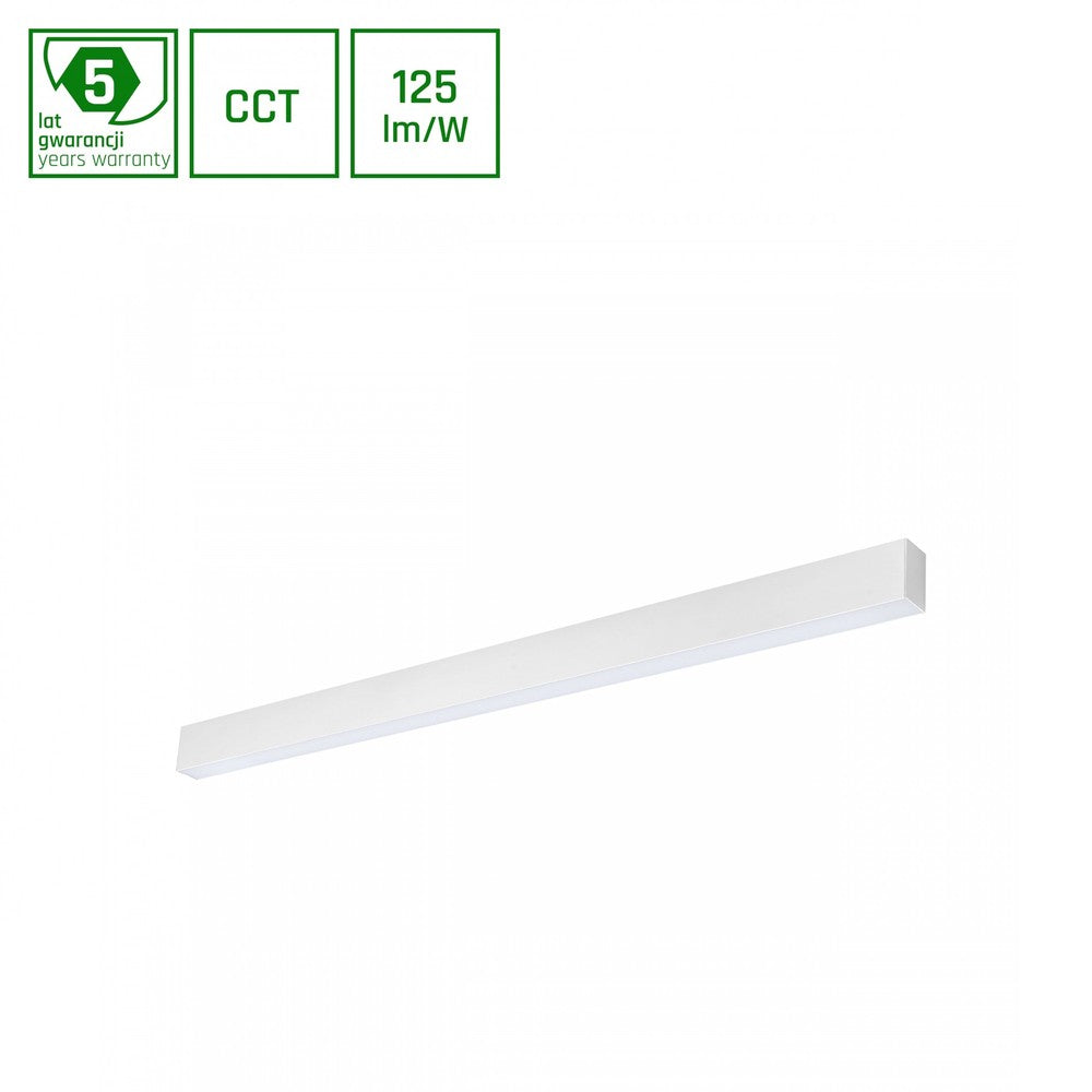 Allday Basic 40W LED Panel - Hvid, 230V, IP20, 1203x42x37mm, 4000lm, RA80, 5 års garanti