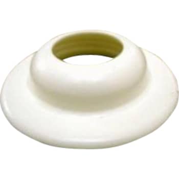 3/8" Plastbøsningskrave hvid