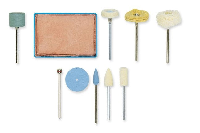 MICROMOT Polér bitsæt - 10 dele