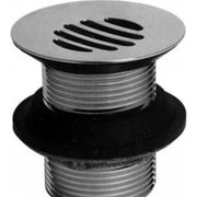 1.1/4" Bundventil med rist uden overløb