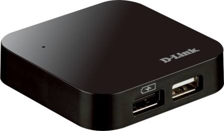 USB HUB 4XA + 1XB PORTE DUB-H4