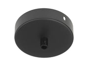 Loftbaldakin - Sort metal (inkl. sort ledningsholder)