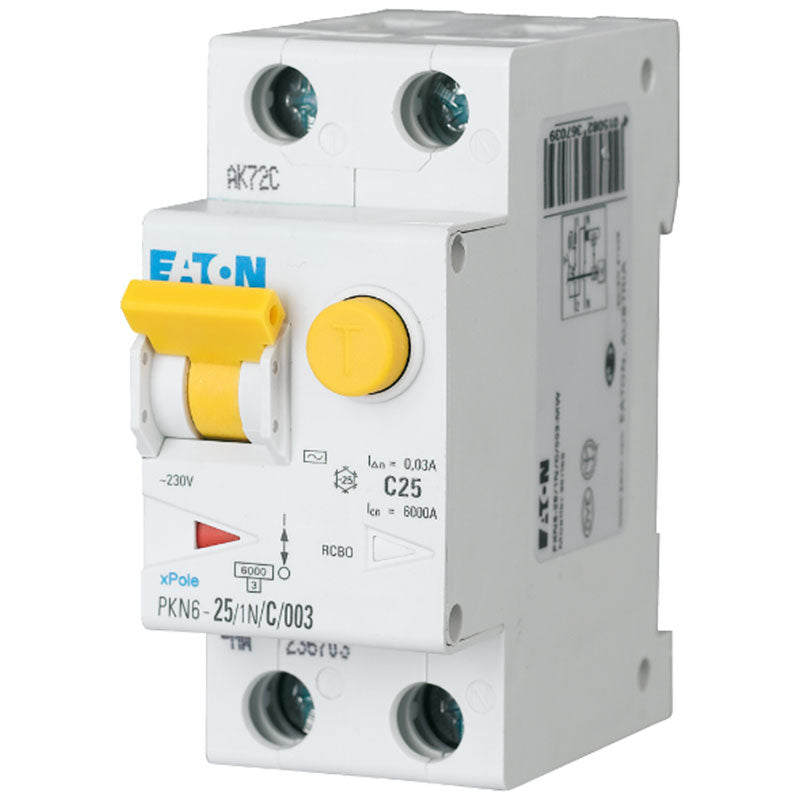 Kombiafbryder 10A 1P+N C 300mA 2M 6KA (PFI type A)