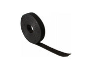Velcro kabeltape 20mm bredde, Sort (10m)