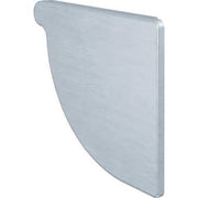 400MM RZ ENDEBUND HØJRE 1/4 RUND