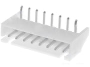 Ledning-til-print fatning - JST XH, 1x8pol han 90°, 2,5mm