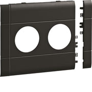 AFDÆKN.120MM F.2 STIKK U.SKRIFT. RAL9011