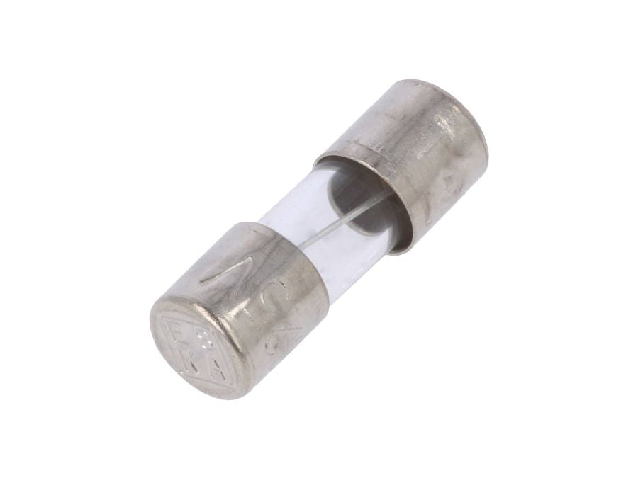 Glassikring - Ø5x15mm, Træg, 0,25A (250mA) 125VAC