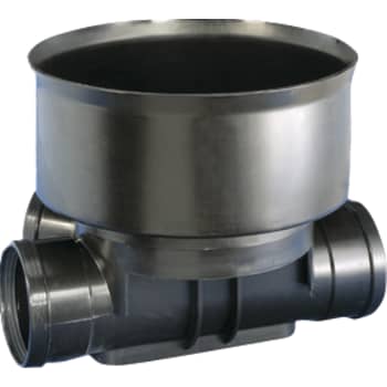 Wavin 110 x 425 mm TP4-brønd, glat, højre tilløb